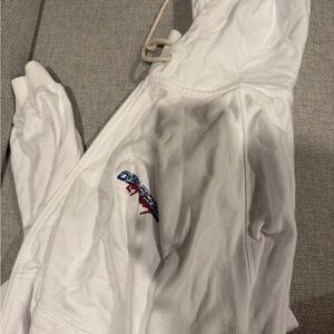 Oner Active White raw lounge zip up